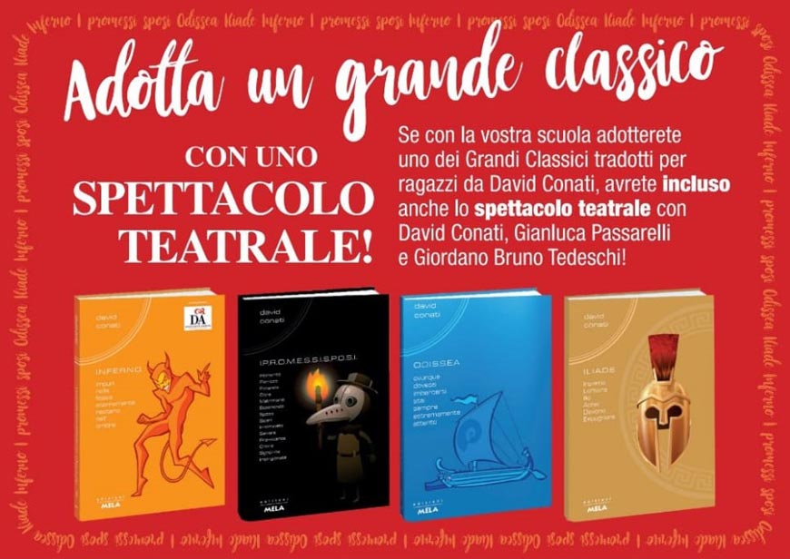 Adotta un grande classico con uno spettacolo teatrale